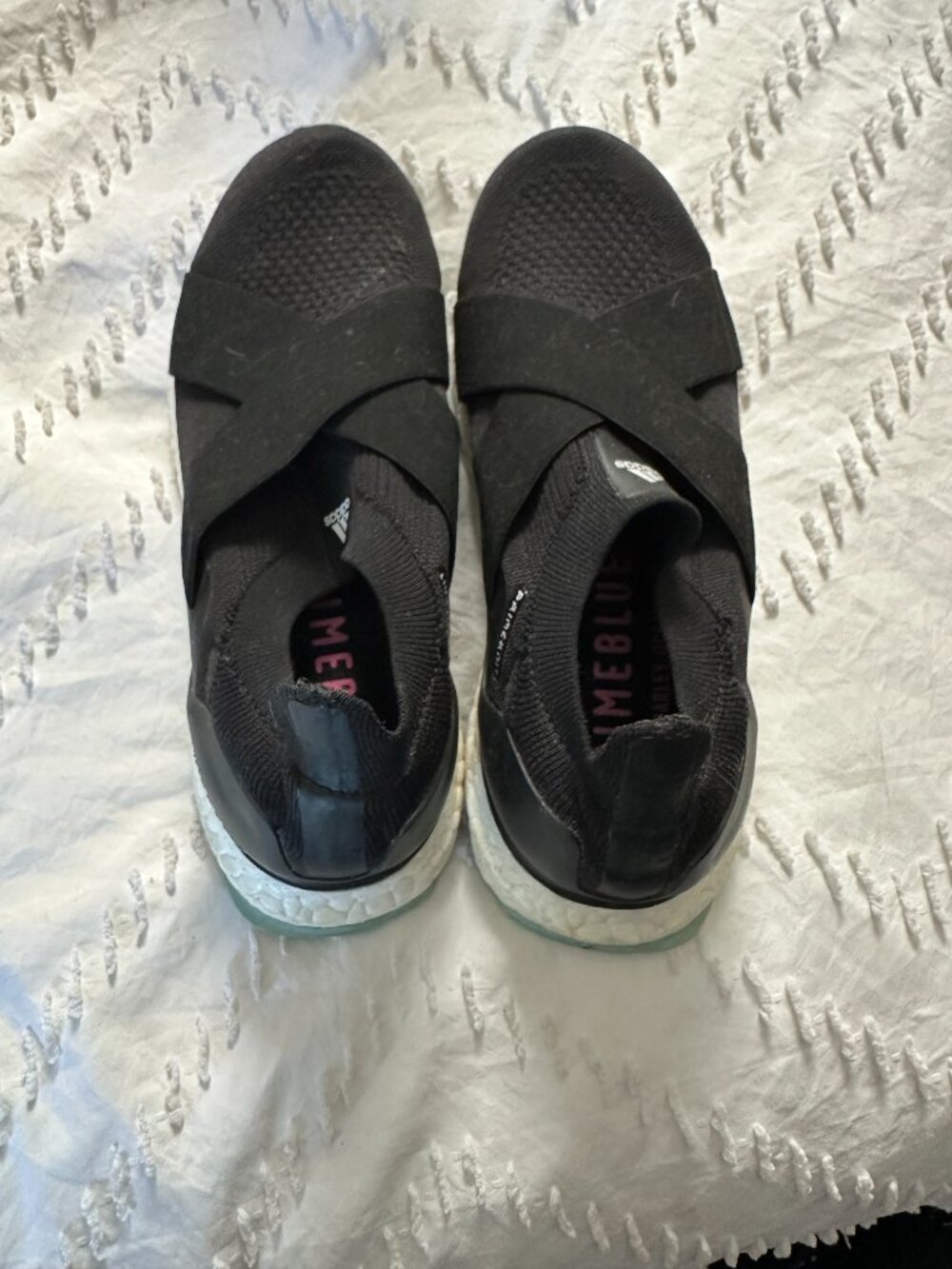 Adidas Ultraboost DNA Slip On Low Womens Athletic Shoe Black H02816 NEW Multi Sz